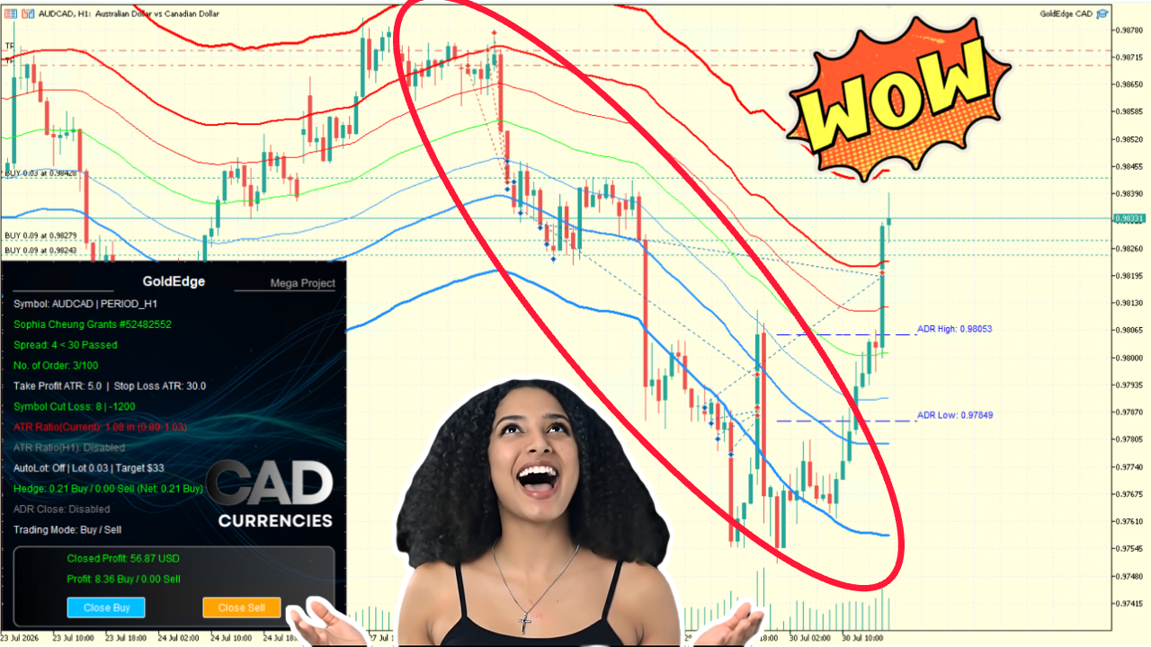AUDCAD Trade